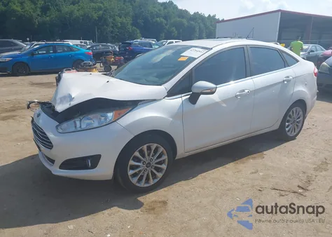 2017 Ford Fiesta Titanium из США, поврежденный, VIN 3FADP4CJ1HM129677